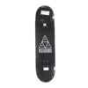 Huf Gang Control Skate Deck X Pleasures Black Men's Skateboard Deck In Black