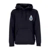 Huf Ghost Rider Triple Triangle Po Hoodie X Marvel Black Men's Hoodie In Black
