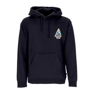Huf Ghost Rider Triple Triangle Po Hoodie X Marvel Black Men's Hoodie