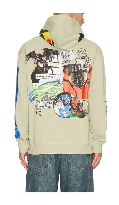 Huf Gimme The Loot Hoodie In Gray