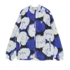 Huf Hamptons Beach Jacket Blue Men's Windbreaker In Blue