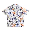 Huf Havoc Woven Women's Short Sleeve Shirt Top Off White In Off White
