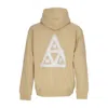 Huf Horus Men's Full Zip Hoodie Oatmeal In Oatmeal