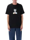 Huf Blocks Graphic T-shirt In Black