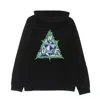 Huf Infinity Jemel Men's Hoodie P/o Hoodie Black In Black
