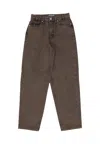 Huf Jeans Man Cromer Washed Pant Coffee In Coffee