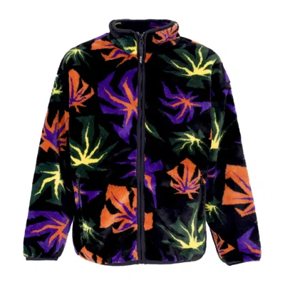 Huf Lowell Men's Teddy Bear Jacquard Sherpa Zip Multi