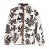 Huf Lowell Men's Teddy Bear Jacquard Sherpa Zip Natural In Natural