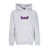 Huf Madison Heavyweight Po Hoodie Heather Gray Men's Hoodie In Heather Grey