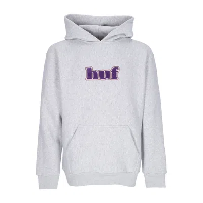 Huf Madison Heavyweight Po Hoodie Heather Gray Men's Hoodie In Heather Grey