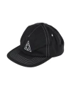 Huf Man Hat Black Size Onesize Cotton In Black