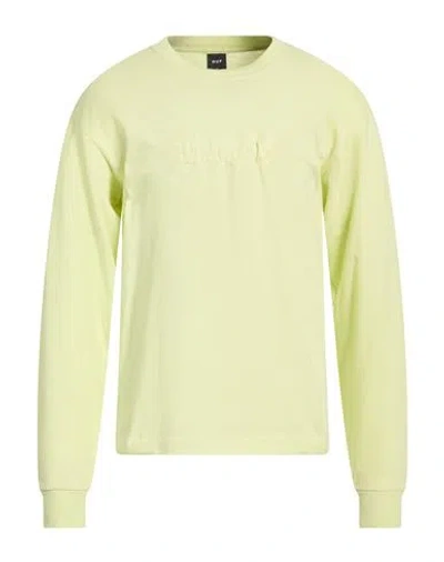 Huf Man T-shirt Lime Green Size M Cotton
