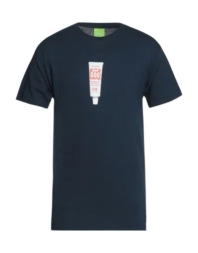 Huf T-shirts In Blue
