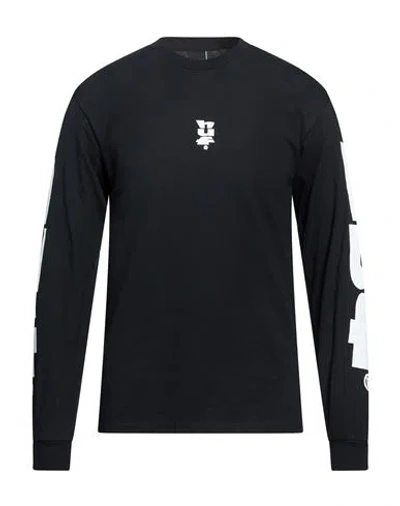 Huf Man T-shirt Black Size Xl Cotton