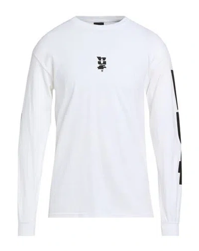 Huf Man T-shirt White Size Xl Cotton