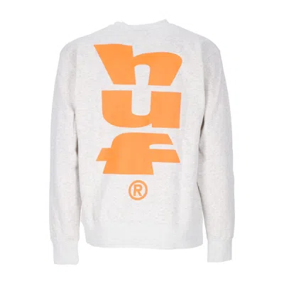 Huf Megablast Crewneck Athletic Heather Men's Crewneck Sweatshirt