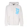 Huf Megablast Men's Zip Hoodie Full Zip Hoodie Athletic Heather