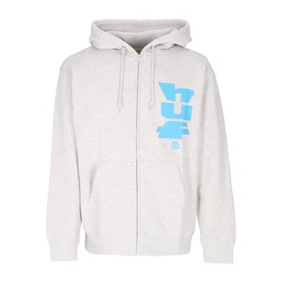 Huf Megablast Men's Zip Hoodie Full Zip Hoodie Athletic Heather