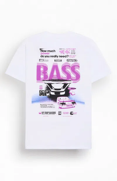 Huf Men's Bass Power T-shirt In White