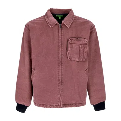 Huf Men's Bowen Work Jacket Wine