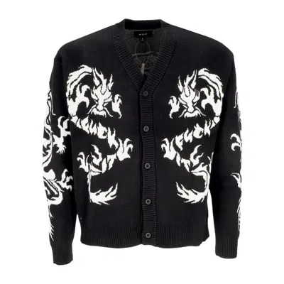 Huf Men's Cardigan Twin Dragon Cardigan Black
