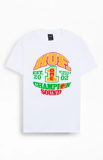 Huf Men's Champion Sound T-shirt In White