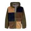 Huf Men's Contrast Cord Mountain Jacket Avocado In Avocado
