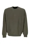 Huf Men's Crewneck Fleece Hunter Green In Hunter Green