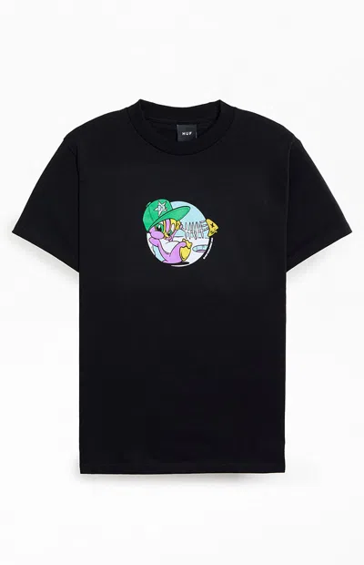 Huf Men's Deep Freeze T-shirt In Black