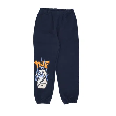 Huf Men's Dicey Fleece Pant Navy