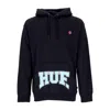 Huf Men's Draft Pick P/o Hoodie Black In Black