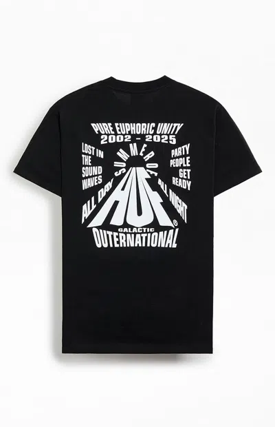 Huf Men's Euphoric Unity T-shirt In Black