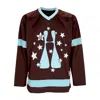 Huf Men's H Stardust Jersey Eggplant Tunic In Eggplant