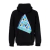 Huf Men's Hoodie Based Triple Triangle Po Hoodie Black In Black