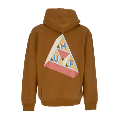 Huf Men's Hoodie Based Triple Triangle Po Hoodie Rubber