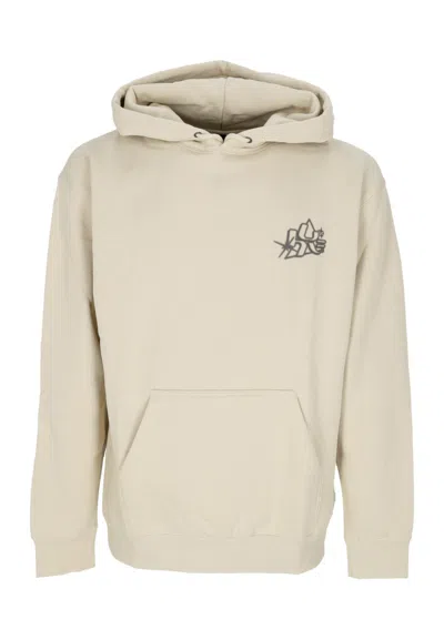 Huf Men's Hoodie Glow Po Hoodie Stone