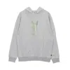 Huf Men's Hoodie Rhinestone Po Hoodie X Playboy In Grey Heather