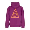 Huf Men's Hoodie Set Triple Triangle Po Hoodie Grape In Grape