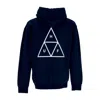Huf Men's Hoodie Set Triple Triangle Po Hoodie Navy In Navy