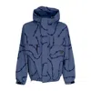 Huf Men's Reservoir Jacket Oil Blue In Oil Blue