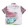 Huf Men's Short Sleeve Shirt Circuit Woven Top Multi In Multi