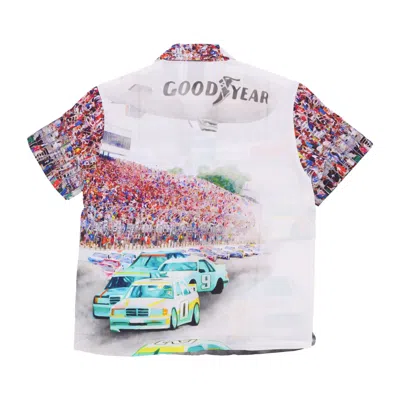 Huf Men's Short Sleeve Shirt Circuit Woven Top Multi