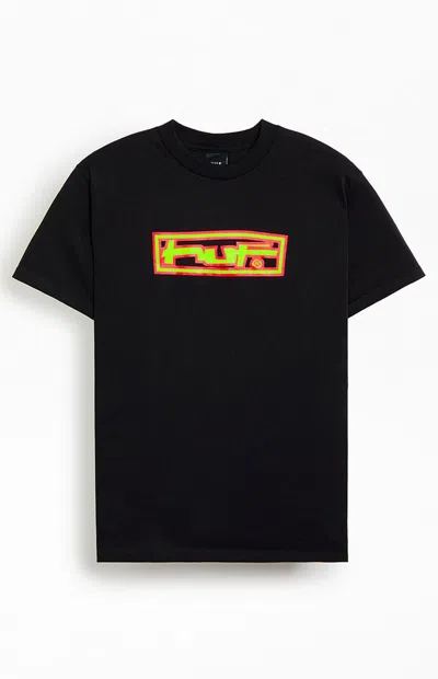 Huf Men's Stretch T-shirt In Black