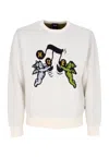 Huf Men's Sweater Song Intarsia Sweater Linen In Linen