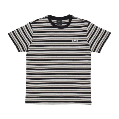 Huf Men's Webster Stripe Knit Top Cream T-shirt In Multi