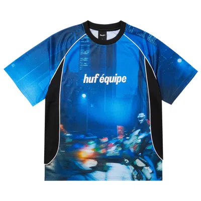 Pre-owned Huf Motion Soccer Jersey 'multi' | Multi-color | Men's Size Xl
