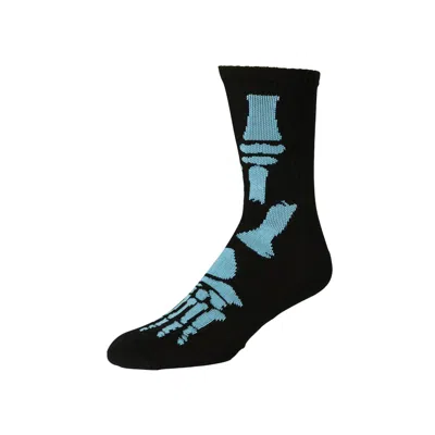 Pre-owned Huf Out For The Season Crew Sock 'black' | Men's Size Onesize