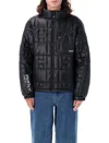 Huf Pertex Down Jacket In Black
