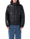 Huf Pertex Down Jacket In Black