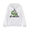 Huf Quake Tt P/o Hoodie White Men's Hoodie In White